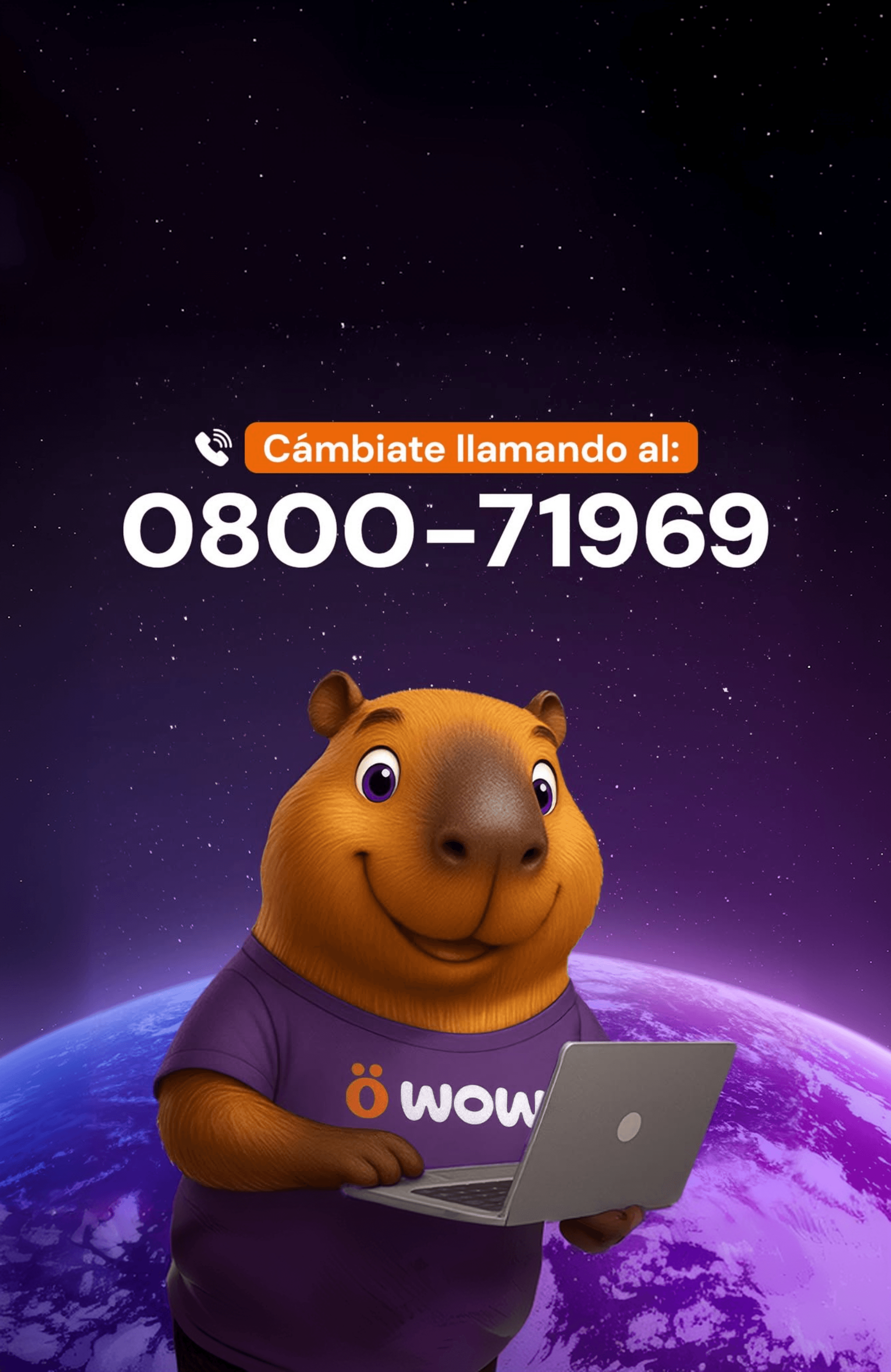 La mascota de WOW